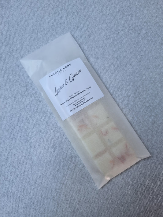 Lychee & Guava Wax Melt Snap Bar